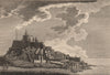 MONT ORGUEIL CASTLE, Jersey. Gowray. Plate 1. Channel Islands. GROSE 1776