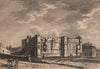 NEWARK CASTLE, Nottinghamshire. GROSE 1776 old antique vintage print picture