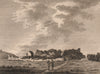 THE MARSH CASTLE, Guernsey, Channel Islands. GROSE 1776 old antique print