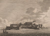 CASTLE CORNET, Guernsey. Plate 1. Channel Islands. GROSE 1776 old print