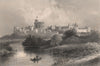 Windsor Castle. Berkshire 1890 old antique vintage print picture