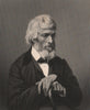 Thomas Carlyle. Author. Philosopher 1890 old antique vintage print picture