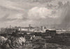 CARPENTRAS. Vaucluse 1844 old antique vintage print picture