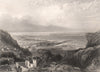 CHERBOURG. Manche 1844 old antique vintage print picture