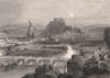 LE PUY EN VELAY. Haute-Loire 1844 old antique vintage print picture