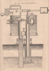Boiler Feed Apparatus 1880 old antique vintage print picture