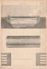 Bridges I 1880 old antique vintage print picture