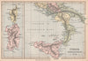 ROMAN ITALY SOUTH 'Italia Meridionalis'. Sardo/Sardinia Cyrnus/Corsica 1878 map