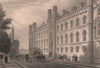 CORPUS CHRISTI COLLEGE, Cambridge. LE KEUX 1841 old antique print picture