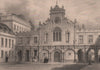 PETERHOUSE, Cambridge. Showing the Chapel. St Peter's College. LE KEUX 1841