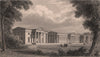 DOWNING COLLEGE, as it will appear when completed, Cambridge. LE KEUX 1841