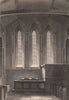 CAMBRIDGE. Barnwell Church, Interior of the East end. LE KEUX 1841 old print