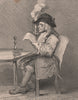 'The Politician'. After William HOGARTH 1833 old antique vintage print picture
