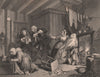 HARLOT'S PROGRESS. 'Expires while doctors are disputing'. Pl 5. HOGARTH 1833