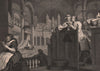 INDUSTRY & IDLENESS. Industrious prentice doing Christian duty. HOGARTH 1833