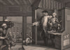INDUSTRY & IDLENESS. Industrious prentice trusted by his master. HOGARTH 1833