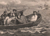 INDUSTRY & IDLENESS. The idle 'prentice sent to sea. HOGARTH 1833 old print