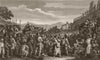 INDUSTRY & IDLENESS. The idle 'prentice executed at Tyburn. HOGARTH 1833 print