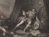 'Garrick; in the character of Richard the Third'. After William HOGARTH 1833