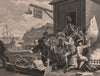 'France'. After William HOGARTH 1833 old antique vintage print picture