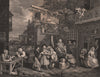THE ELECTION. 'Canvassing for votes'. Plate 2. After William HOGARTH 1833