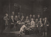 'Bambridge on trial for murder'. House of Commons. HOGARTH 1833 old print