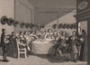 HUDIBRAS. 'The Committee'. After William HOGARTH 1833 old antique print