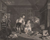 MARRIAGE A LA MODE. 'Death of the Earl'. After William HOGARTH 1833 old print