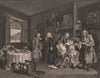 MARRIAGE A LA MODE. 'Death of the Countess'. After William HOGARTH 1833 print