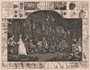'Analysis of Beauty'. After William HOGARTH 1833 old antique print picture