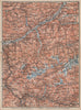 ZILLERTHAL/PUSTERTHAL. Igls Mayrhofen Söll Gerlos Oberau Brixen Fügen 1896 map