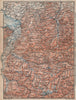 VORARLBERG & BREGENZER WALD. Bludenz St Anton Zürs Lech See Ischgl 1896 map