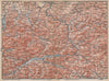 STYRIAN & AUSTRIAN ALPS. ENNSTAL. Bad Aussee Liezen Steyr. Austria 1896 map