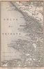TRIESTE TRST & environs. Muggia Koper Izola Prosecco. Italy Croatia 1896 map