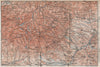 TATRA MOUNTAINS Zakopane Zdiar Poprad. Vysoke Tatry. Poland Slovakia 1896 map