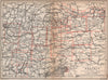 AUSTRIA. Austrian Empire. Index map karte. BAEDEKER 1896 old antique chart
