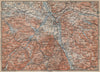 SALZBURG environs. Berchtesgaden Faistenau Seekirchen Reichenhall 1905 old map