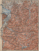 VORARLBERG & BREGENZER WALD. Bludenz St Anton Zürs Lech See Ischgl 1905 map