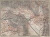 MERANO / MERAN environs Scena Plars di Sopra Marlengo Lagundo Parcines 1905 map