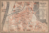 TRENTO (TRIENT) town city plan piano urbanistico. Italy Italia mappa 1905