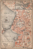 POLA (PULA / POLEI) antique town city plan grada. Croatia karta 1905 old map