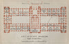 Kunsthistorisches/Art History Museum Wien Vienna. Floor plan. SMALL 1929 map