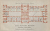 Kunsthistorisches/Art History Museum Wien Vienna. First floor plan 1929 map