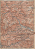 LOWER AUSTRIA. Schwarza (Leitha) river. Semmering Schneeberg Raxalpe 1929 map