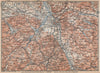 SALZBURG environs. Berchtesgaden Faistenau Seekirchen Reichenhall 1929 old map