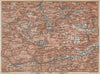 SOUTH SALZKAMMERGUT. Bad Aussee Dachstein Schladming Mitterndorf karte 1929 map