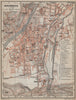 INNSBRUCK vintage town city plan stadtplan. Austria Österreich karte 1929 map