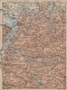 VORARLBERG & BREGENZER WALD. Bludenz St Anton Zürs Lech See Ischgl 1929 map