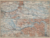DANUBE DONAU RIVER. Vienna/Wien-Bratislava-Estergom-Vac-Budapest karte 1929 map
