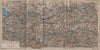 ÖSTERREICH Westliches blatt. AUSTRIA west sheet. Tyrol &c. Railways 1929 map